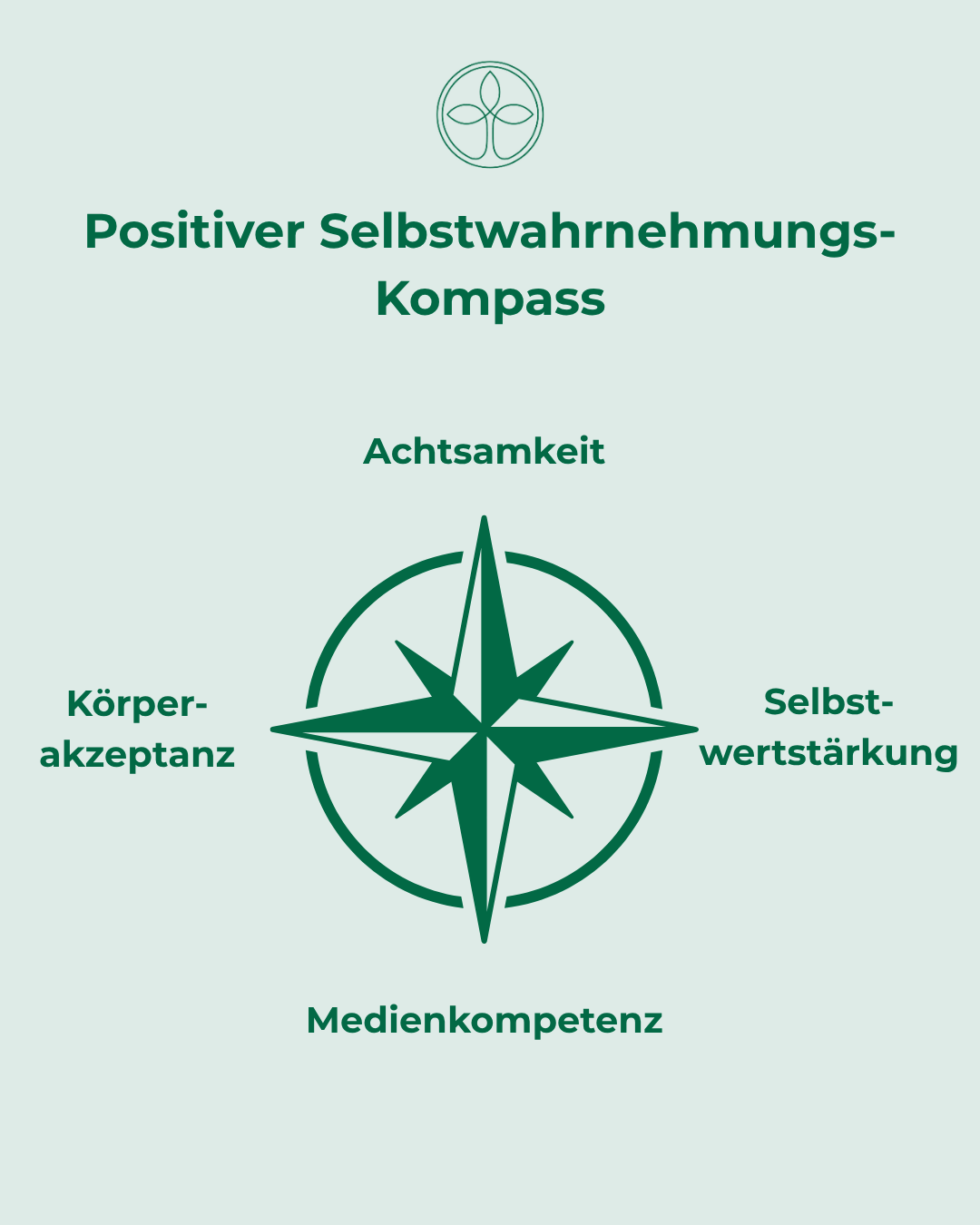 Wenn der Blick in den Spiegel krank macht – Körperbild und Psyche im Konflikt(1) Positiver Selbstwahrnehmungs-Kompass